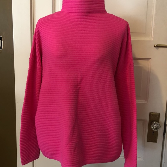 French Connection Sweaters - French Connection pink mock-neck sweater